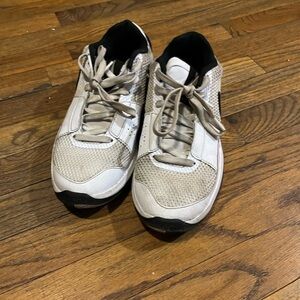 Nike White and Black Athletic Shoes